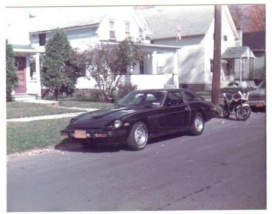 Nissan 280ZX 2 2.  Traded in the Mazda RX7 for this because it had an automatic for the wife.