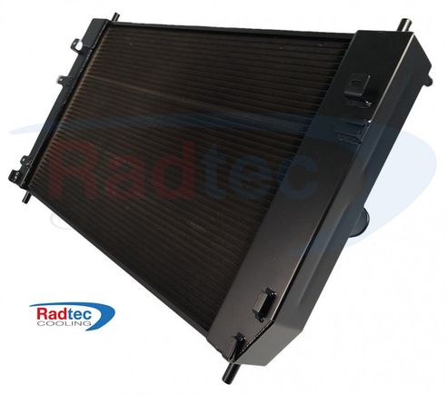 Radtec All Aluminum XK8 and XKR Radiator Bumper side 