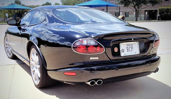 2005 Jaguar XKR Coupe - "The Texas Coupe"
 Ebony/Ivory with 20" BBS "Montreal" Wheels
  "Victory Edition" Tail Lights with LED Bulbs