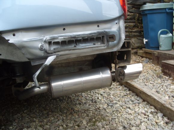 Upgraded exhaust