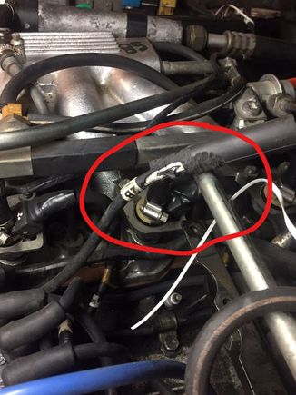 Damage I saw for Spark plug wire 