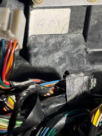 This is how it was originally taped to the bundle.