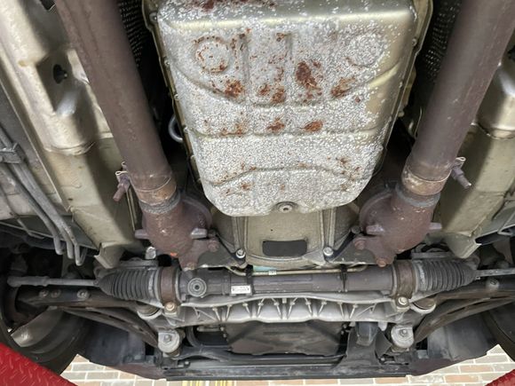 99 jag XK8 transmission oil pan
