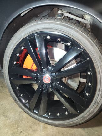 all done. wheel looks like new