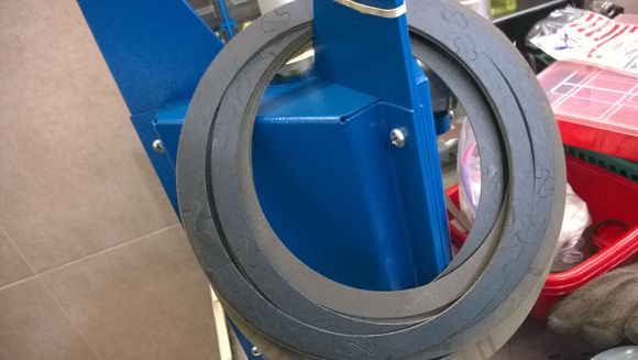 upgraded, full-width clutch band tor the TCC. I forgot to take the photo before the new one was put in.