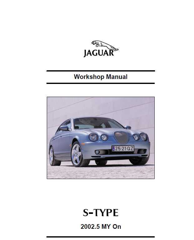 jaguar s type workshop manual pdf