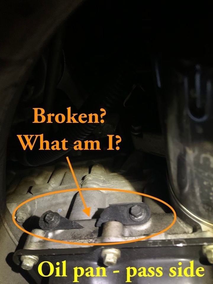 What is this broken thing attached above the oil pan - Jaguar Forums ...