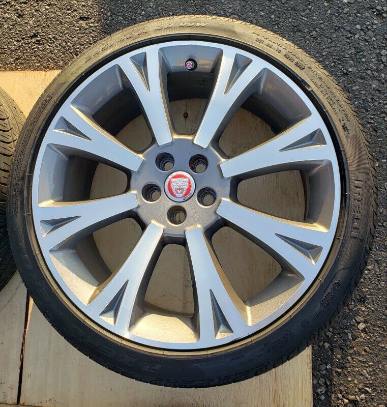 Wheels and Tires/Axles - OEM Jaguar "Orona" 20 Inch Staggered Rims - W/TPMS Sensors - Used - All Years Jaguar All Models - Toronto, ON L7A0T7, Canada