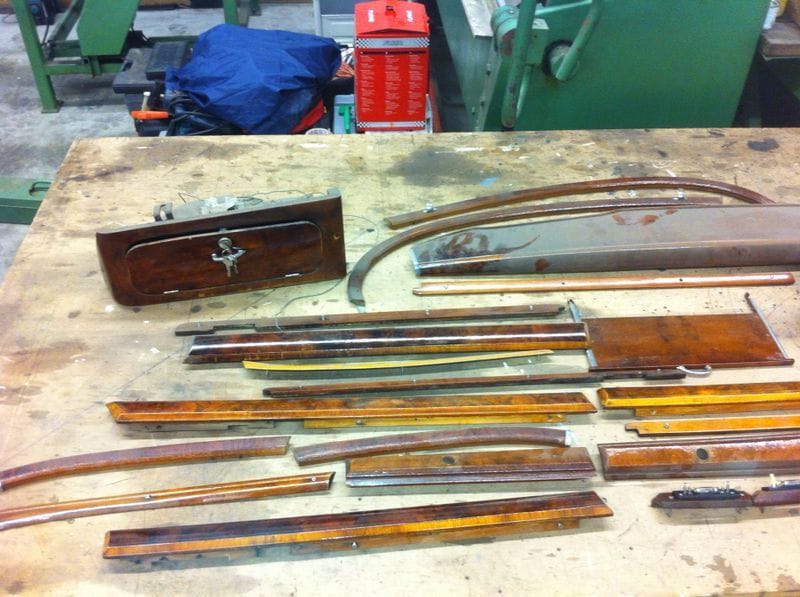 Miscellaneous - Complete set of wood  Classic S type RH - Used - 1961 to 1968 Jaguar 3.8 - Bergen Op Zoom, Netherlands