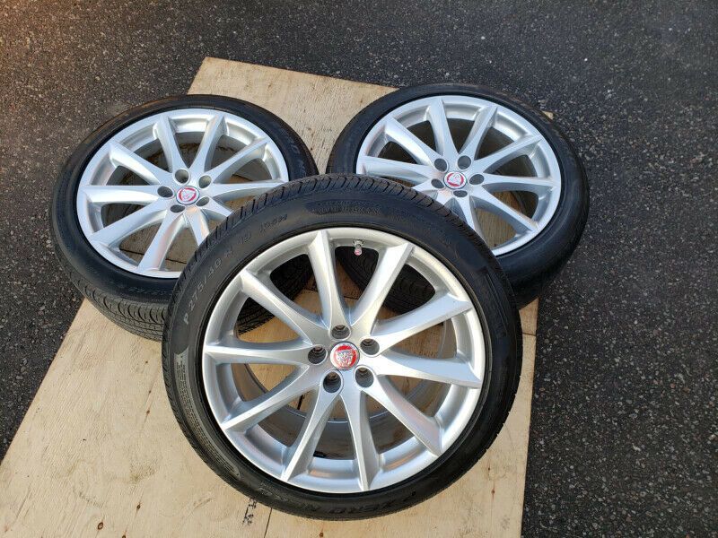 Wheels and Tires/Axles - OEM Jaguar "Aleutian" 19 Inch Staggered Rims x2 - W/TPMS - Used - All Years Jaguar All Models - Toronto, ON L7A0T7, Canada