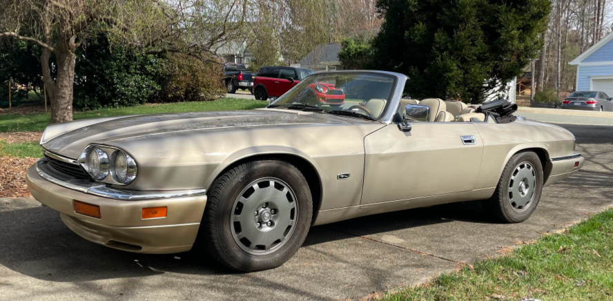 1996 Jaguar XJS - 1996 Jaguar XJS 2+2 Convertible - Used - VIN SAJNX27467C124173 - 110,090 Miles - 6 cyl - 2WD - Automatic - Convertible - Gold - Pittsboro, NC 27312, United States