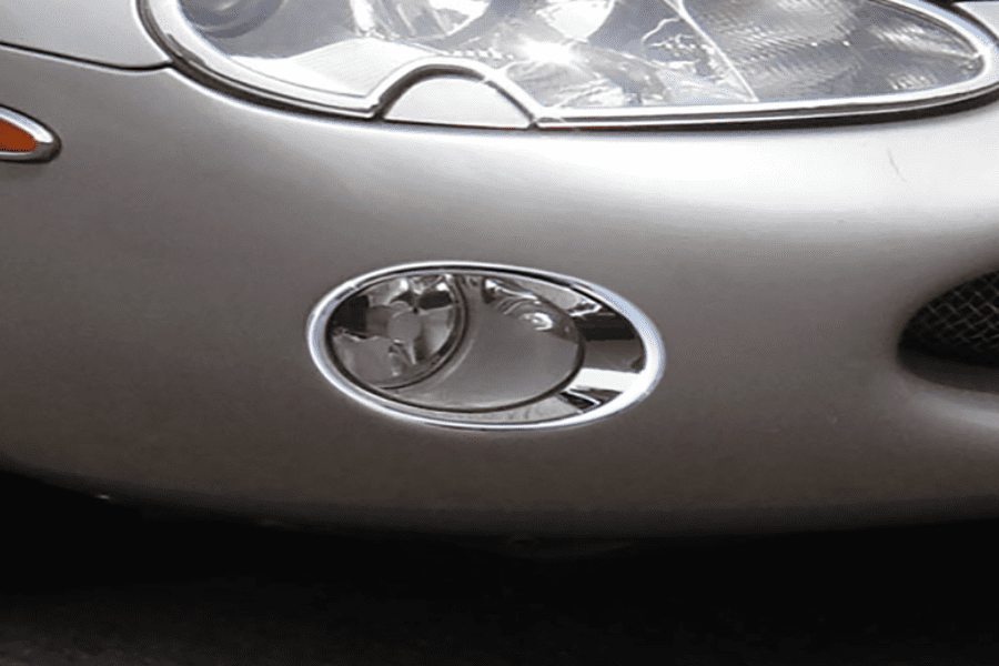 Miscellaneous - Jaguar XK8 & XKR Chrome Fog Lamp Surrounds - New - 2001 to 2005 Jaguar XJ8 - Albuquerque, NM 87122, United States