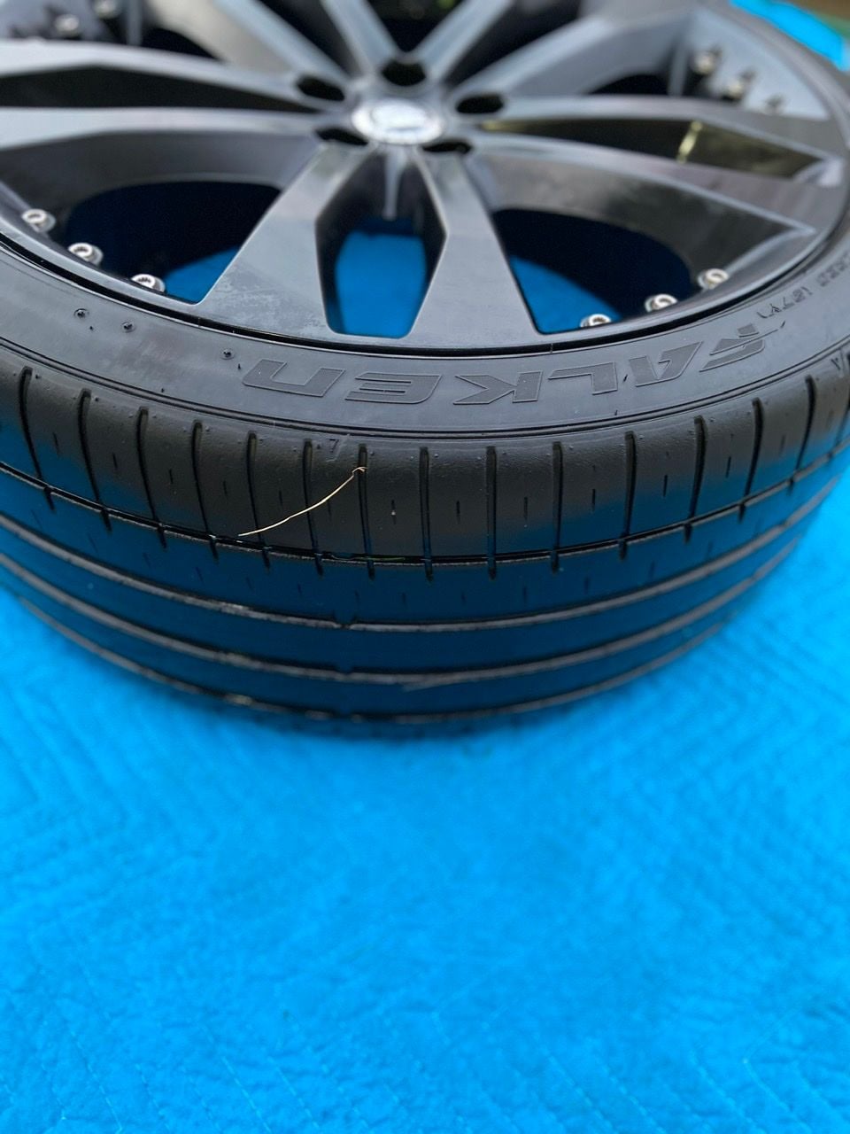 Wheels and Tires/Axles - Jaguar F-TYPE Tornado 20'' wheels semigloss black. - Used - 2015 Jaguar F-Type - Troy, MI 48085, United States