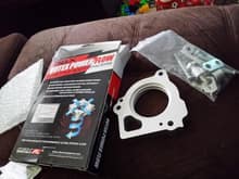 OBX Vortex Power Flow Throttle Body Spacer supposed to fit a Dakota/Durango 4.7L motor... should fit the WJ 4.7L motor aswell, and for the price much cheaper than a Airaid Poweraid Spacer...