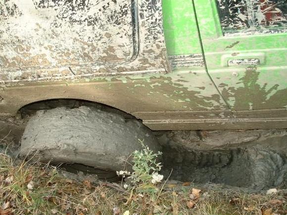 Trying to open an old hole in Mosquito trail