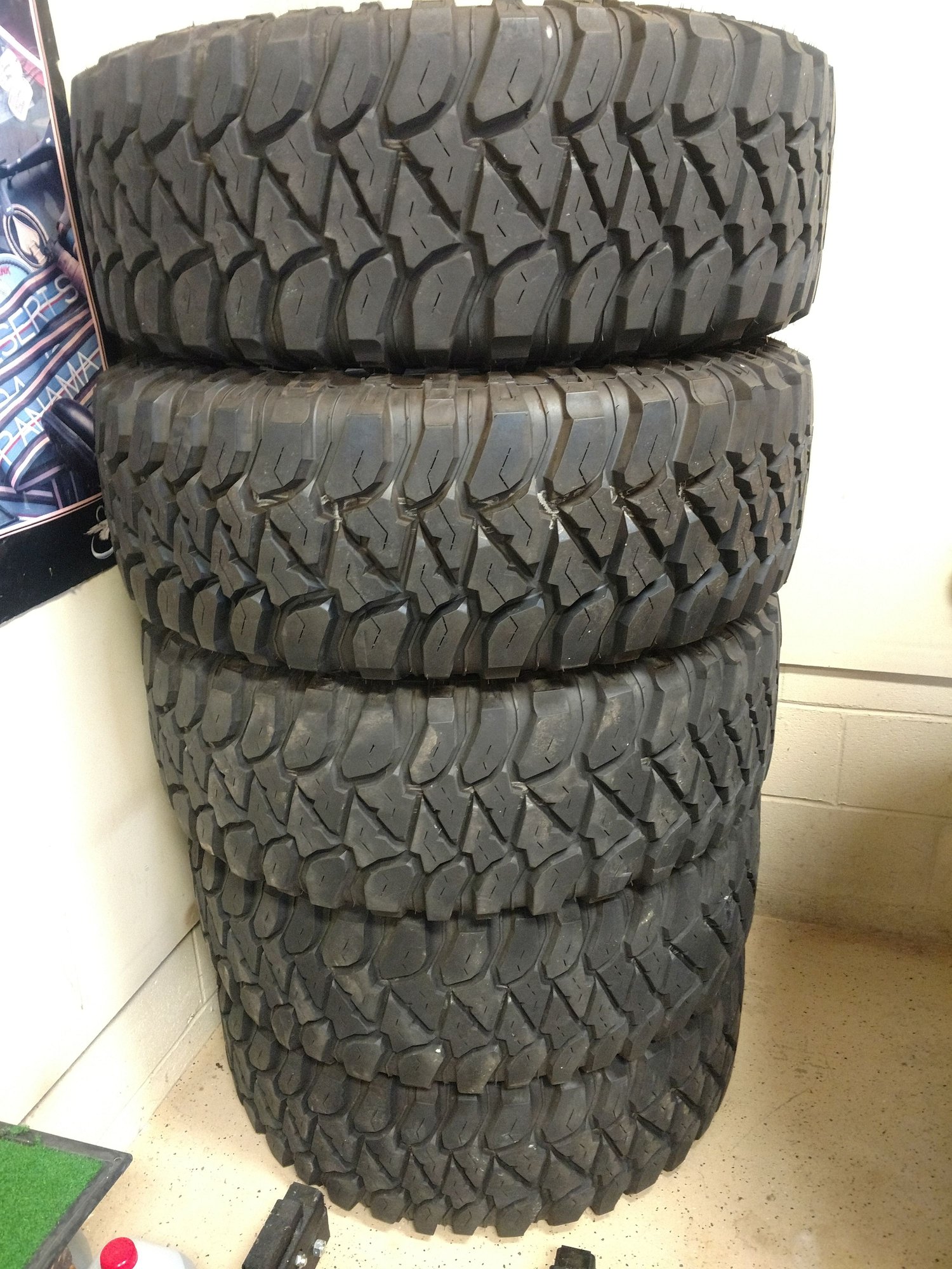 Wheels and Tires/Axles - Five (5) Mickey Thompson Baja MTZ Tires 305/70R18 - Used - 2015 Jeep Wrangler - Circleville, OH 43113, United States