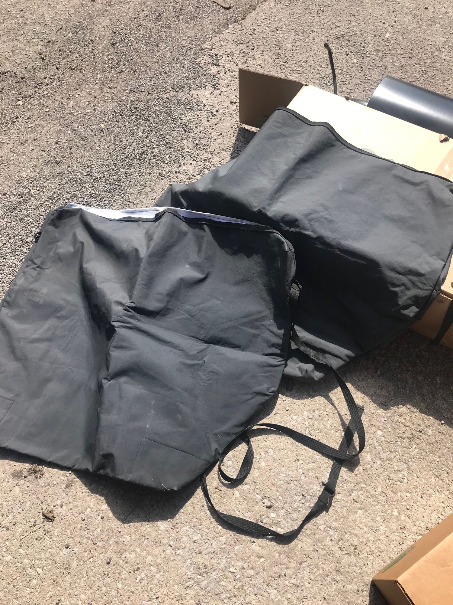 2009 Jeep Wrangler - **Assortment* (Rear floor mat, T-Top sleeves, Gas tank housing, license plate holder) - Blue Island, IL 60406, United States