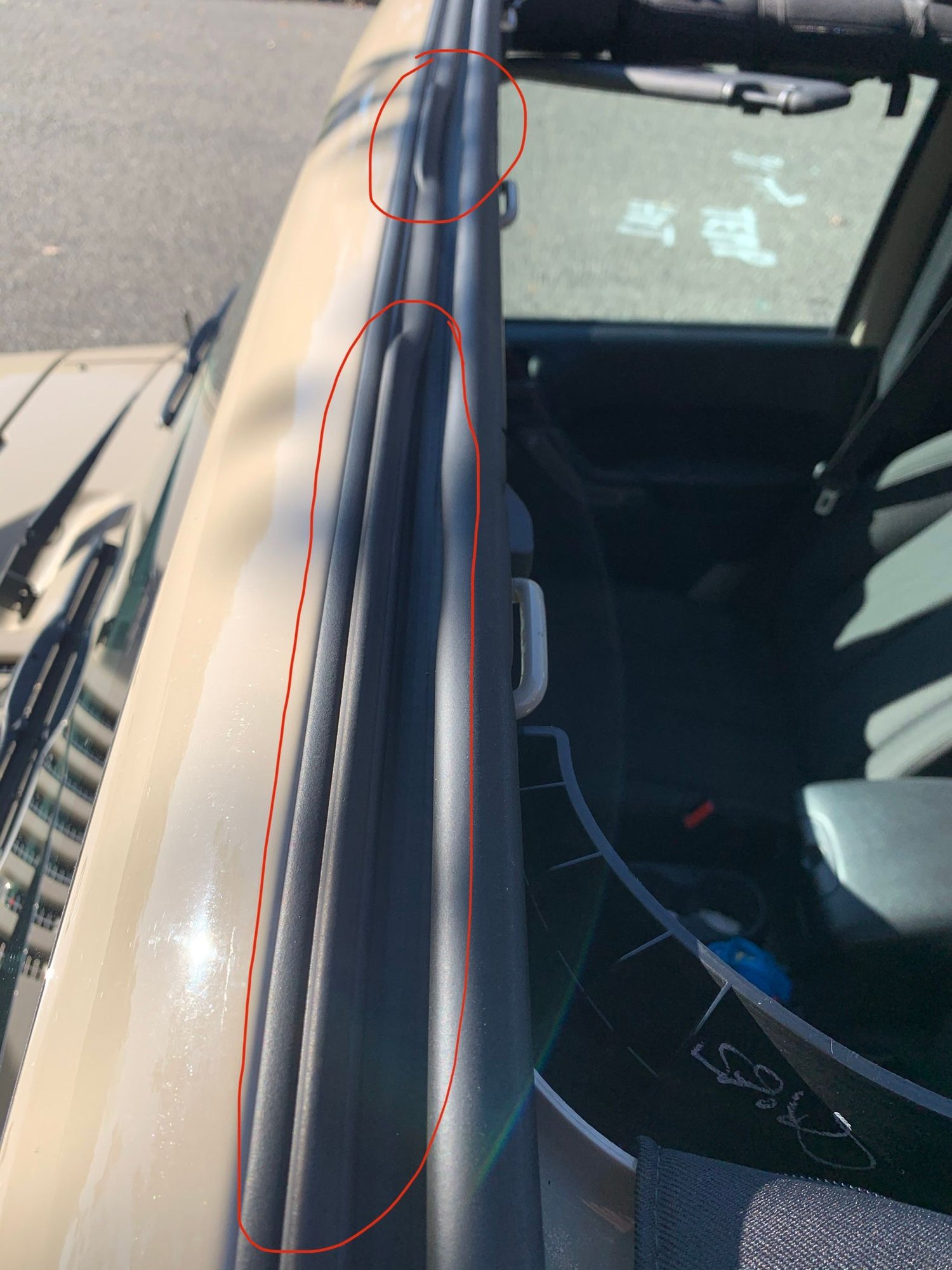 JK Window/Header Seal, is this the right seal? The top