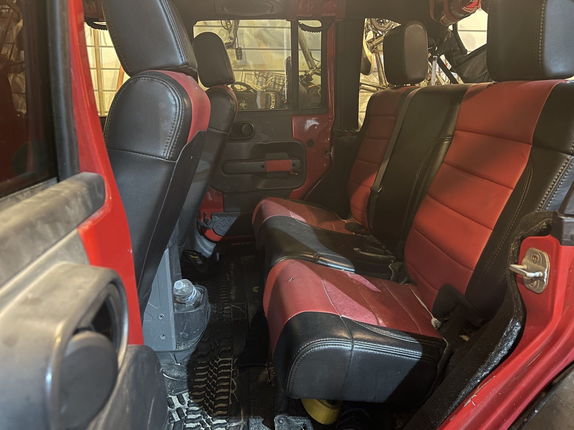 2007 Jeep Wrangler - 2007 JK built for ruggedness & reliability with every option - Used - VIN 1J8GA39177L168616 - 127,000 Miles - 6 cyl - 4WD - Automatic - Convertible - Red - Westhampton, NY 11977, United States