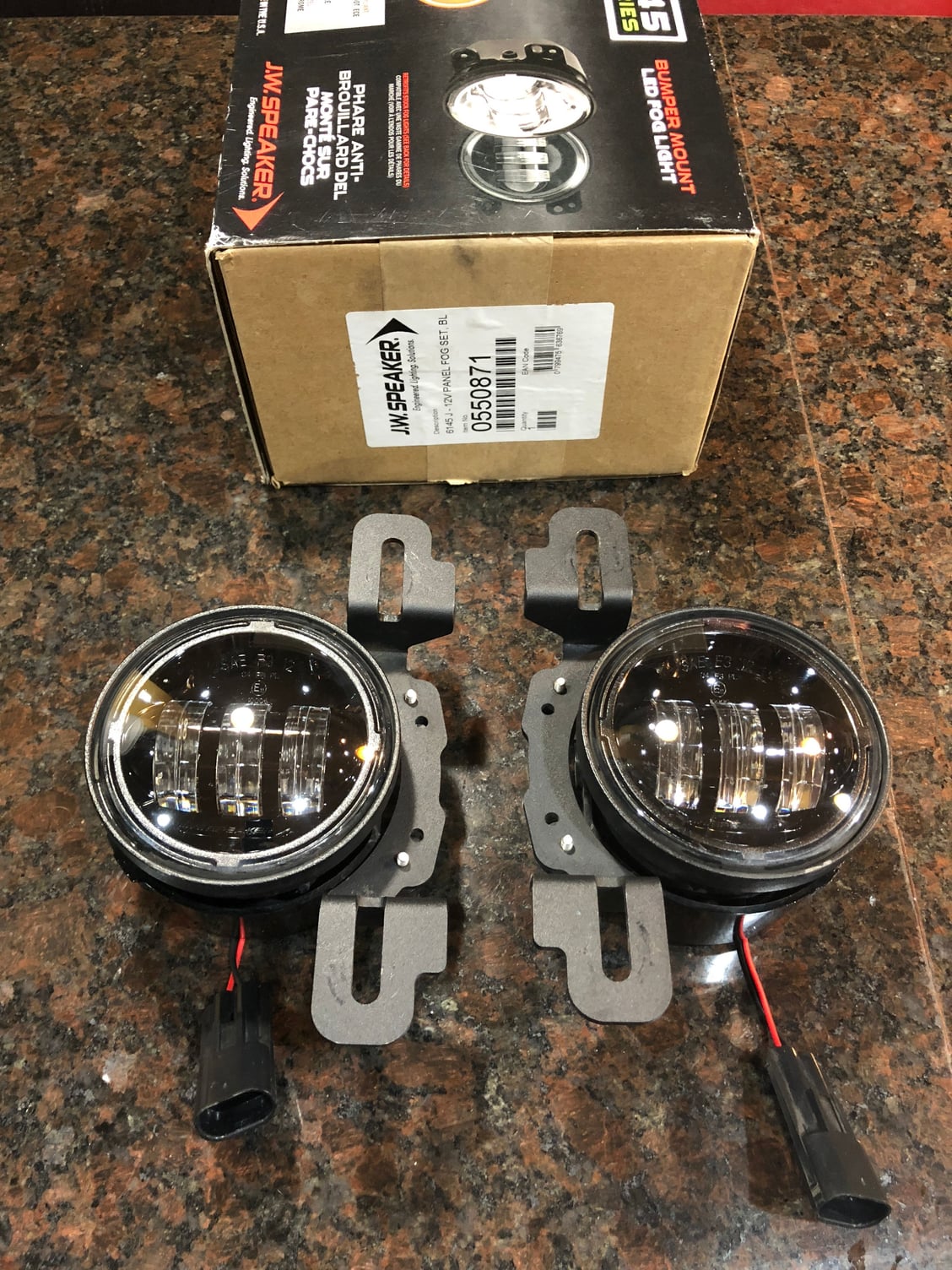 Lights - JW Speaker Evo J series 1 headlights and fogs, black - Used - 2007 to 2018 Jeep Wrangler - Maurice, LA 70555, United States