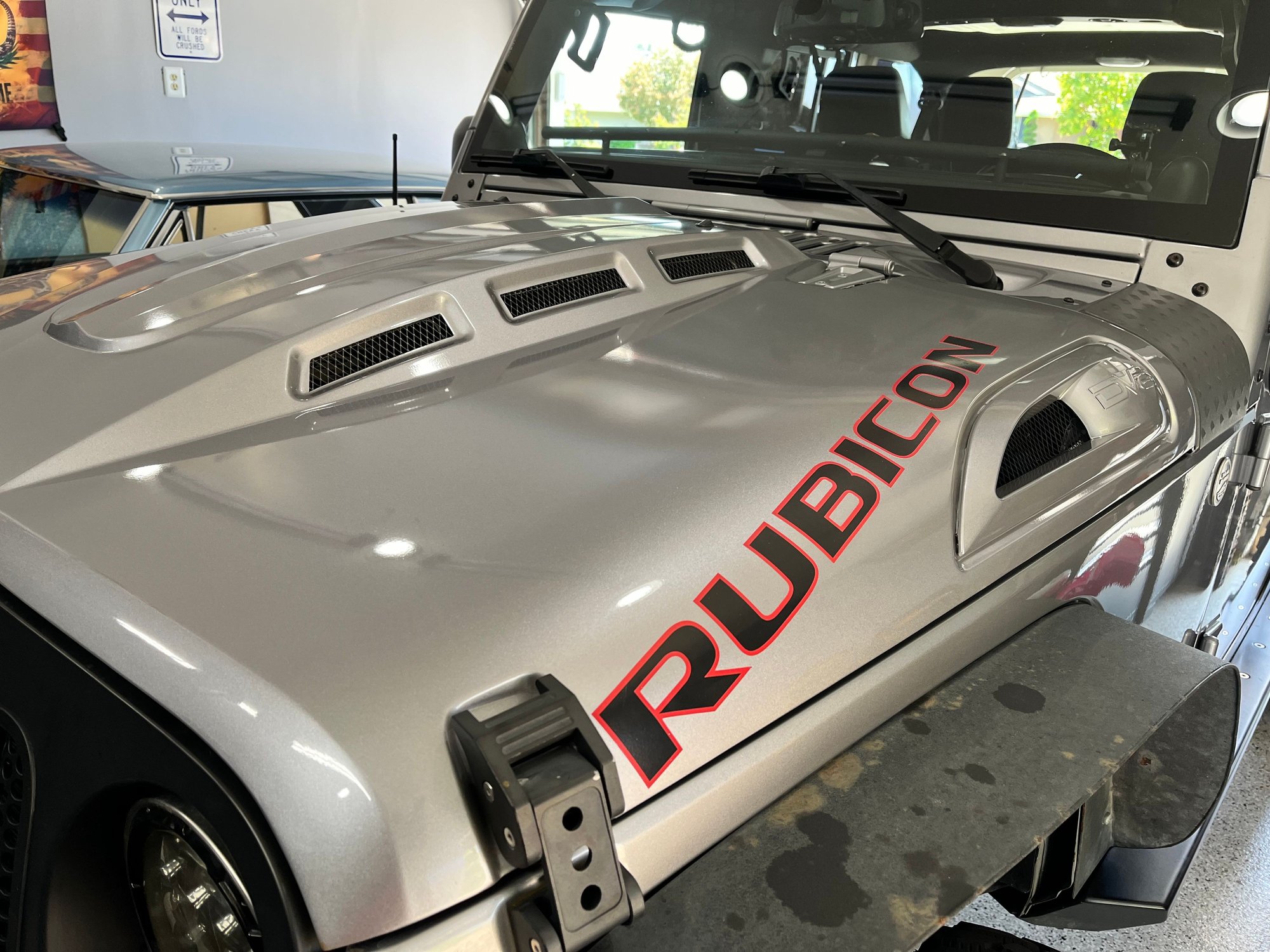 Exterior Body Parts - Trade DV8 hood - Used - 2007 to 2018 Jeep Wrangler Unlimited - Yorba Linda, CA 92886, United States