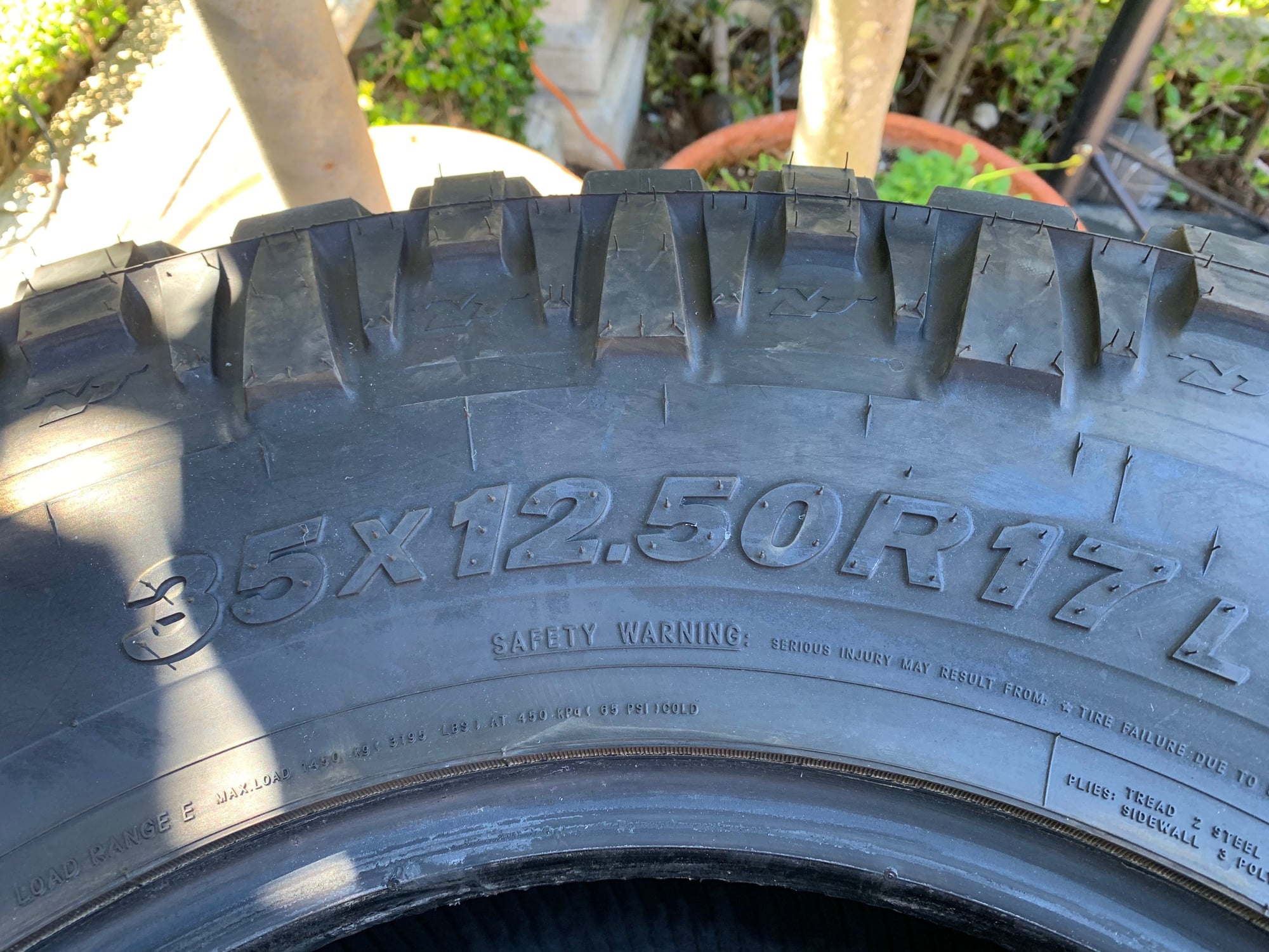 Wheels and Tires/Axles - 5 Nitto Trail Grapplers 35x12.50 r17 - Used - Palos Verdes Estates, CA 90274, United States