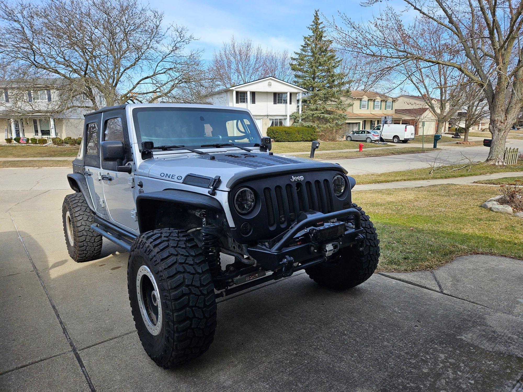 2012 Jeep Wrangler - 2012 Jeep Wrangler Unlimited Rubicon w/Manual trans - 57k miles - Used - VIN 1C4HJWFG1CL107102 - 57,000 Miles - 6 cyl - 4WD - Manual - SUV - Silver - Canton, MI 48187, United States