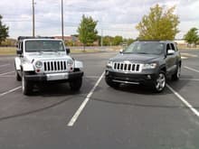 My JK and the wifes WK2