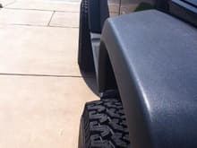 Tires with Rugged Ridge 1.5 spacers