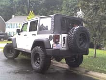 2008 jeep wrangler   back