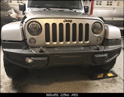 Exterior Body Parts - Hard Rock Bumper+Skid Plate (Illinois) - Used - 2008 to 2018 Jeep Wrangler - Schaumburg, IL 60193, United States