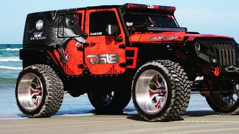 ds18 speakers jeep wrangler