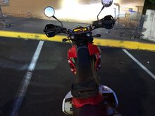 I stopped to adjust it down cause it was right in the rear window of any car unfortunate enough to be in front of me at a light. I finally started pointing the headlight to the side, just to not be a deck on a bike ruining everyone’s night vision. This is a good cheap fix that took me (a complete newcomer to bike mechanics) about two hours. Anyone with skill could have it done in half that.