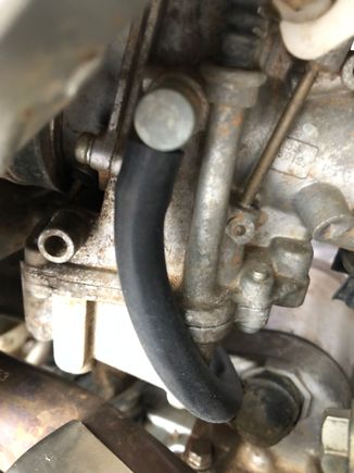 had to settle for black unicorn fuel line. Looks good.