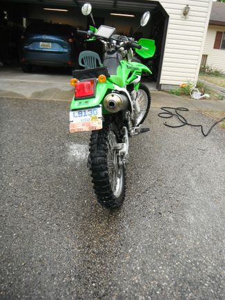 Rear view