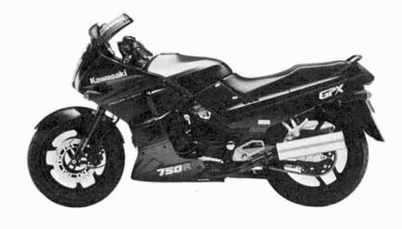 1987 kawasaki zx750 f1