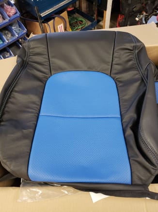 Katzkin leather seat covers. 500.00 firm. Brand new never installed.