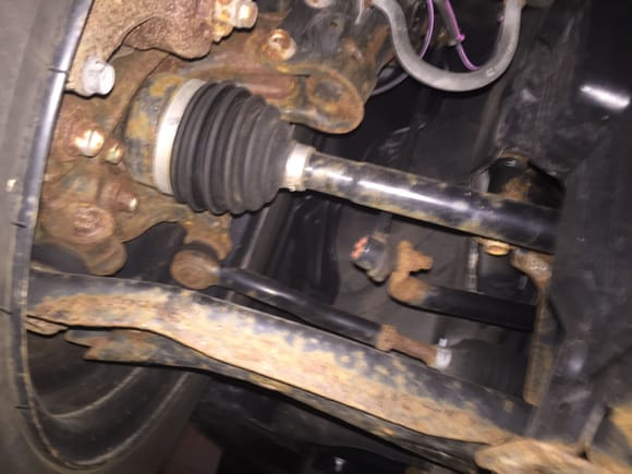 This kind of rust collection on a 2015 suspension to be expected?