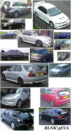 all my cars past and pressent