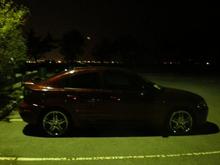 Night setting on the camera