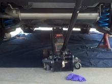 rear springs done. 2 hours : ) .