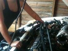 Replacing the alternator