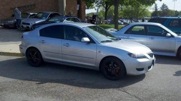 Before I got front tints.