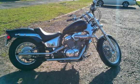 my baby - 1999 Honda Shadow 600