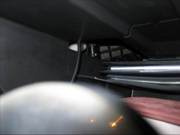 Inside the glovebox