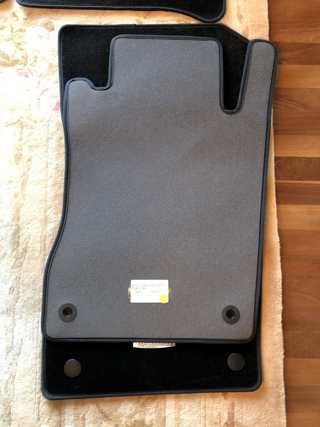 Interior/Upholstery - 2009 E350 New factory black floormats floor mats - NJ - New - 2009 Mercedes-Benz E350 - Jersey City, NJ 07305, United States