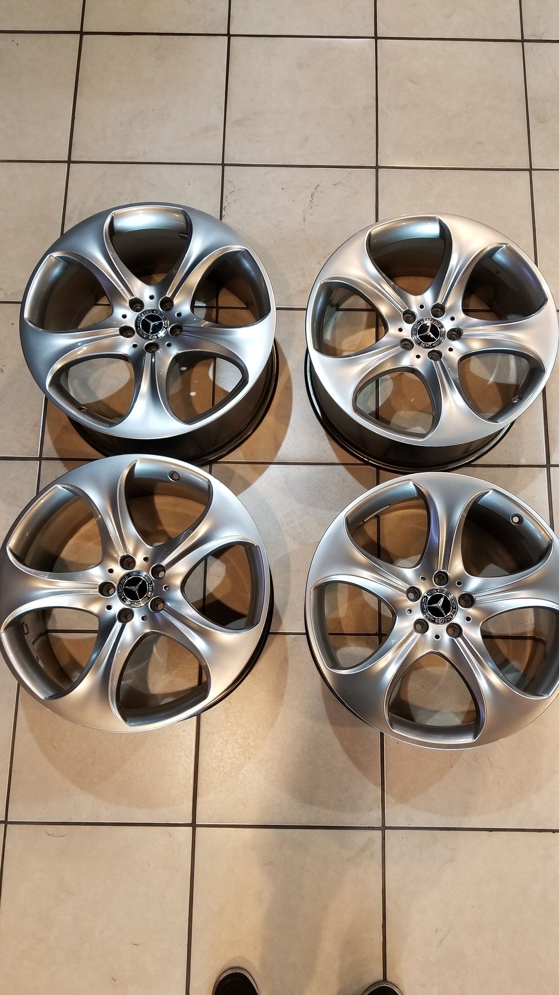 Wheels and Tires/Axles - OEM 5 Spoke Wheels from C217 2018 S-Class Coupe - Used - 2014 to 2020 Mercedes-Benz S550 - Las Vegas, NV 89118, United States