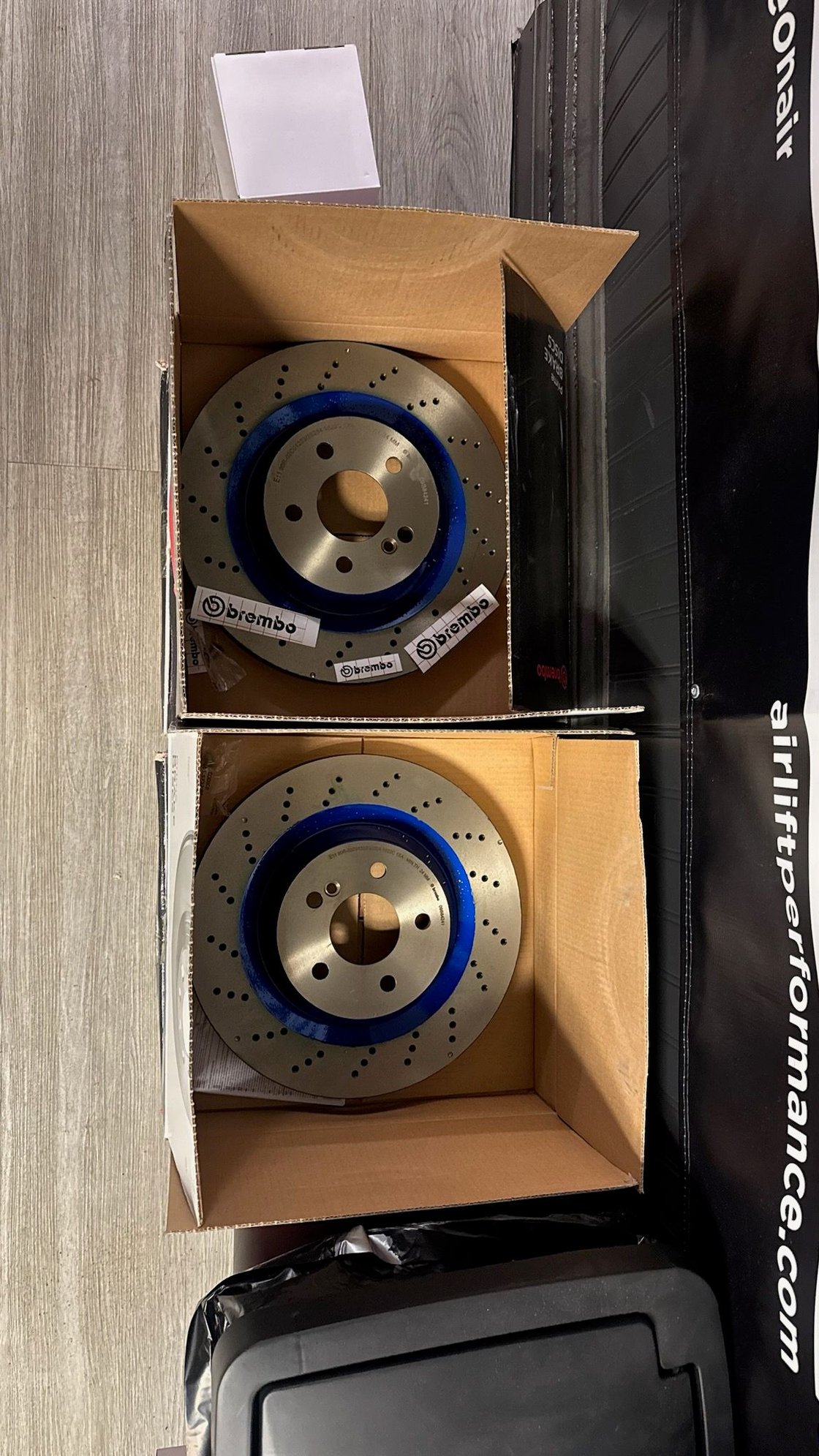 SL 55 AMG rotors