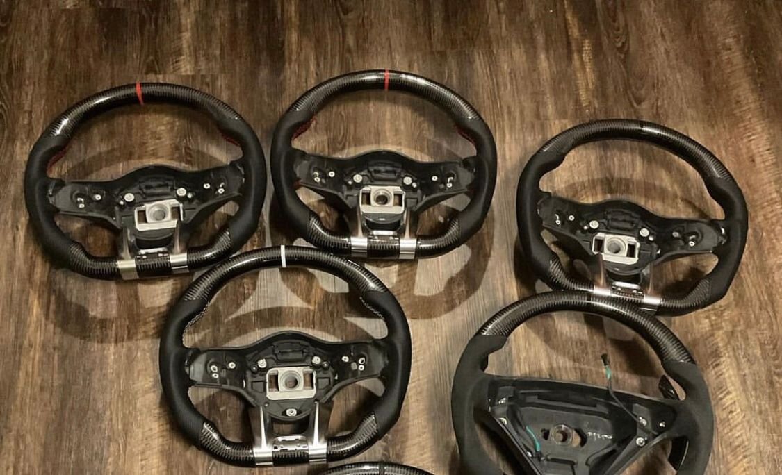 Interior/Upholstery - 4x carbon fiber empty core steering wheels $925 - New - 2019 to 2021 Mercedes-Benz All Models - Sebago, ME 04029, United States