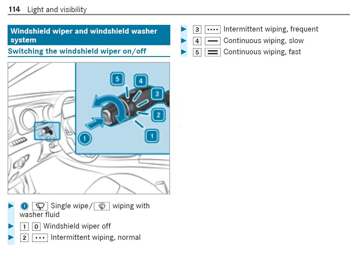 windscreen wipers sensors "oversensitive" (?) Forums